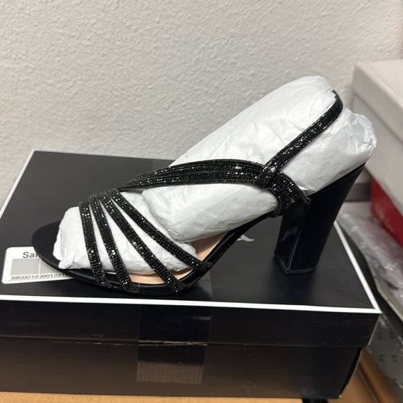 SHAYA2 VINTAGE BLACK-FINE GLITTER WITH CRYSTALS - Picture 4 of 6